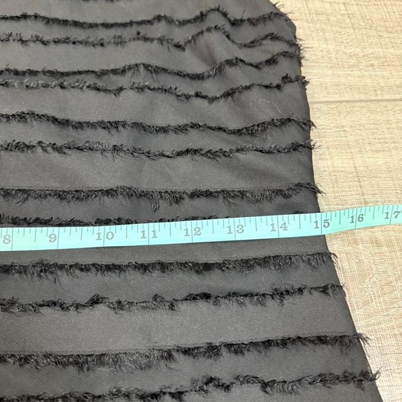 Black Textured Mini Dress – Cotton Candy LA – Size L - Picture 7 of 8